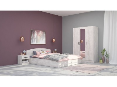 Σετ κρεβατοκάμαρας Apolo 3 (δρυς blanco)          